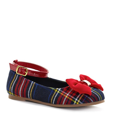 Tartan Ballerina Pumps